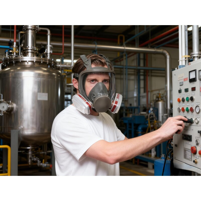 Silicone Full Face Mask Manufacturer - UT 6800 6900 Gas Protection