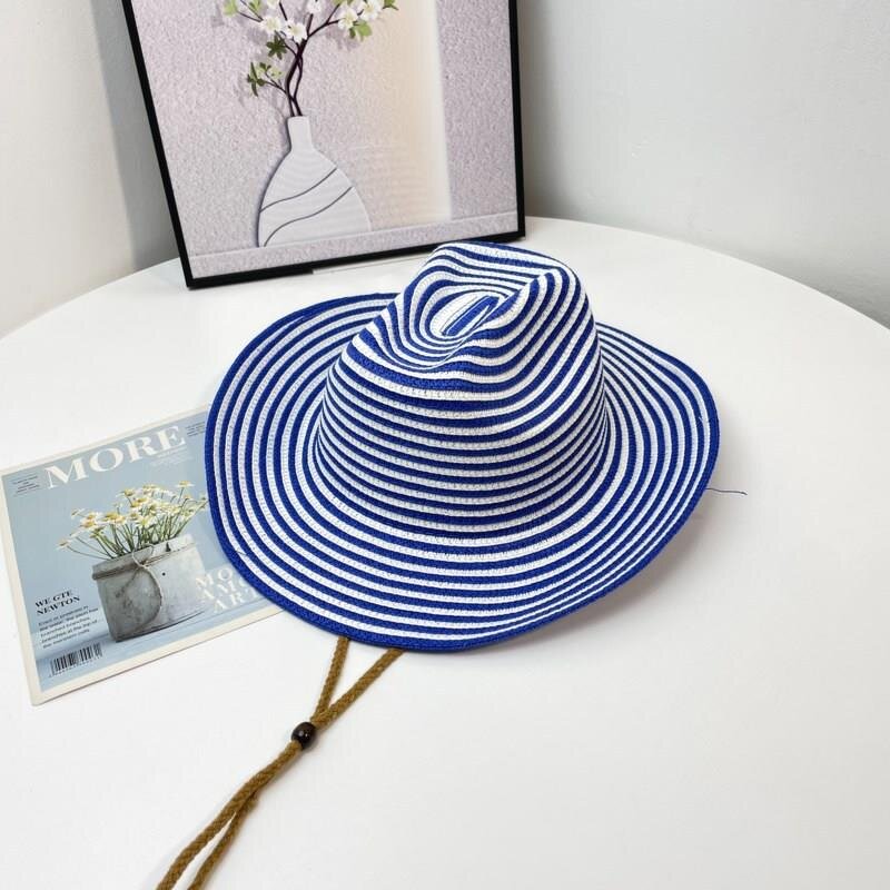 Cowgirl Straw Hat Manufacturer - Women Colorful Striped Matching