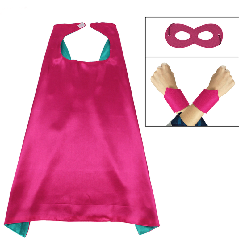 Cartoon Superhero Cape Manufacturer - Children Mask Cape Set