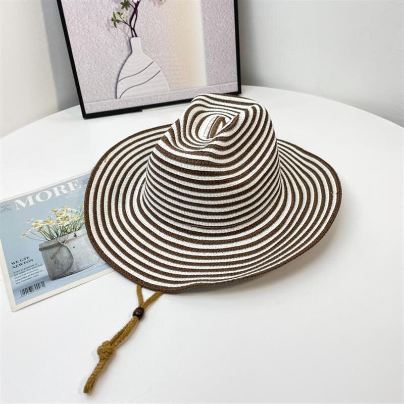 Cowgirl Straw Hat Manufacturer - Women Colorful Striped Matching