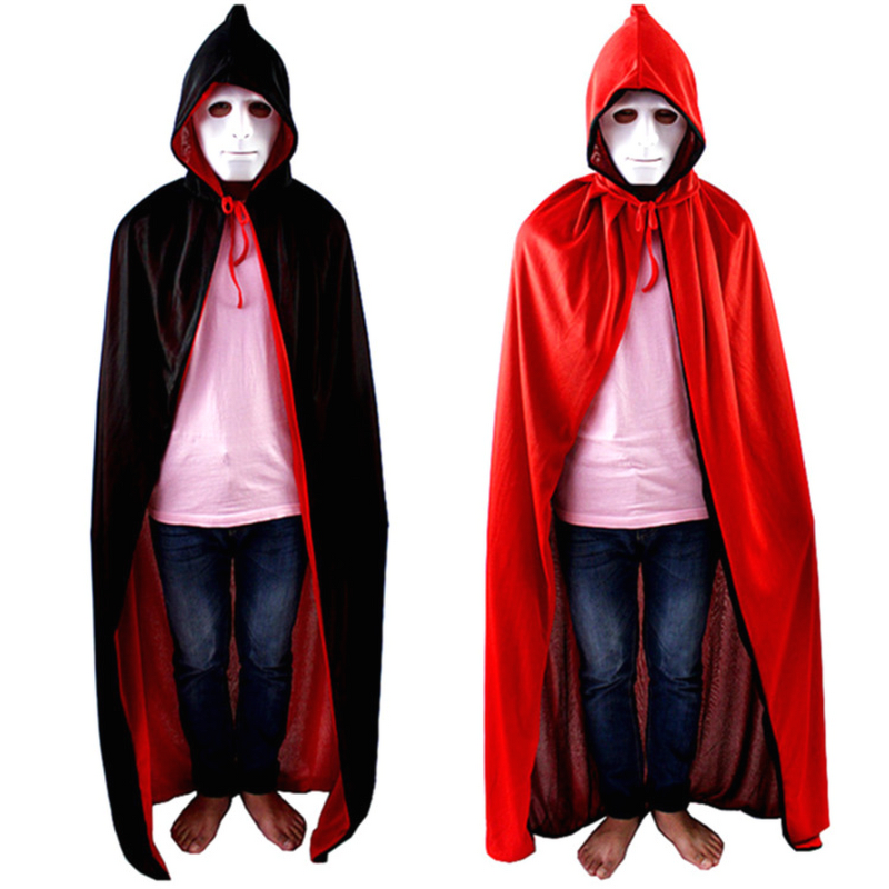 Vampire Cape Manufacturer - Customized Black Red Color Hooded