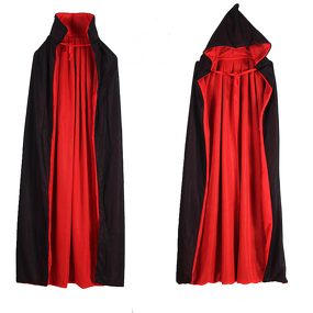 Halloween Cloak Manufacturer - Black and Red Suit for Adult