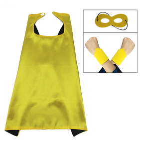 Cartoon Superhero Cape Manufacturer - Children Mask Cape Set
