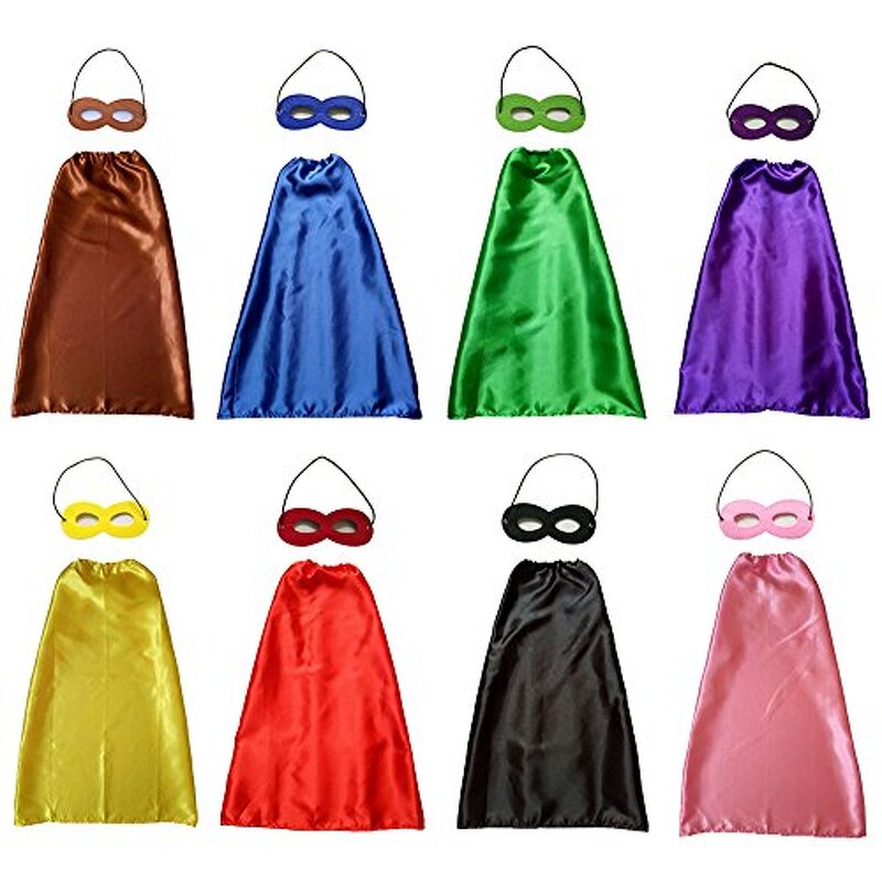 Cape Supplier - Cosplay Customized Printed Logo Satin Carnival