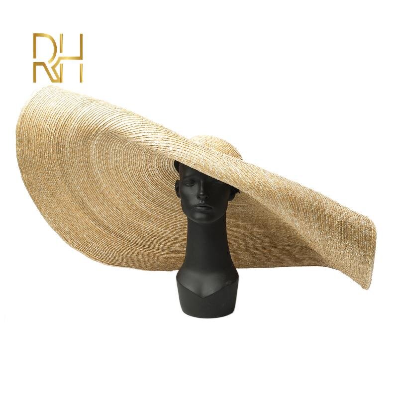 Large Straw Hat Manufacturer - Super Big 1M Yellow Dye Color