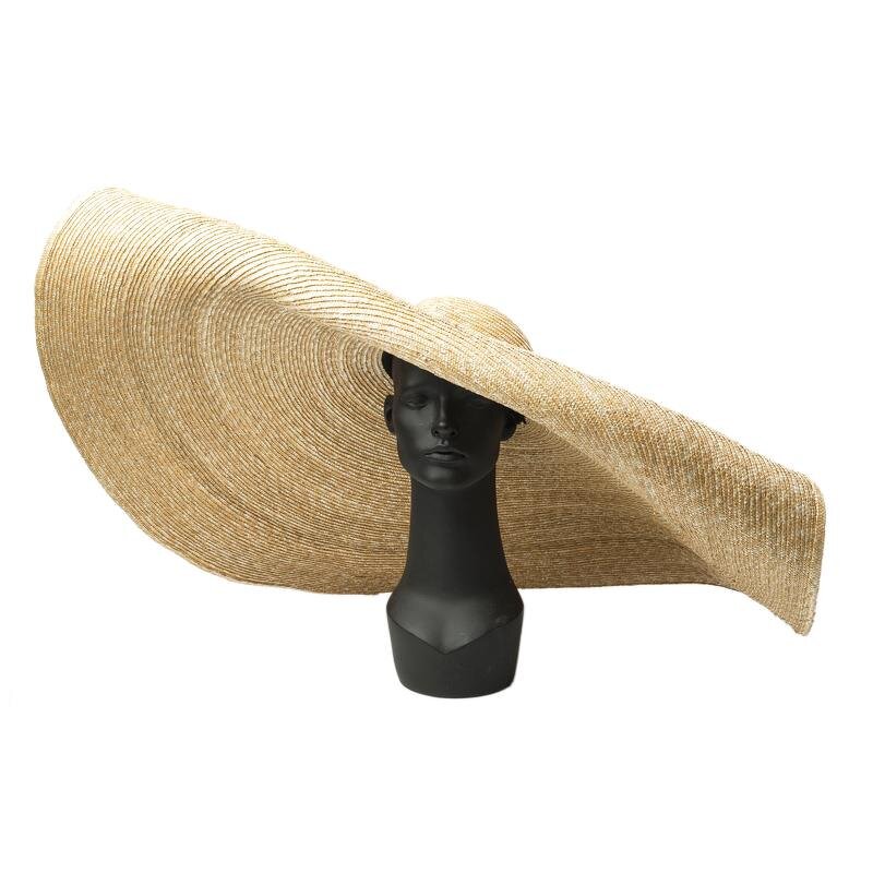 Straw Hat Supplier - OEM Fashion Large Cap Over Size Beach