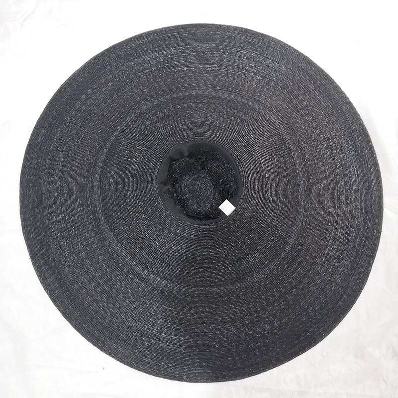 Straw Hat Supplier - Fashion 37cm Wide Brim Natural for Ladies