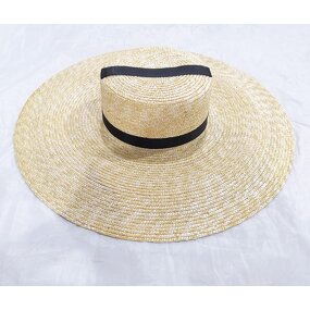 Straw Hat Supplier - Handmade Wide Brim Natural for Adults
