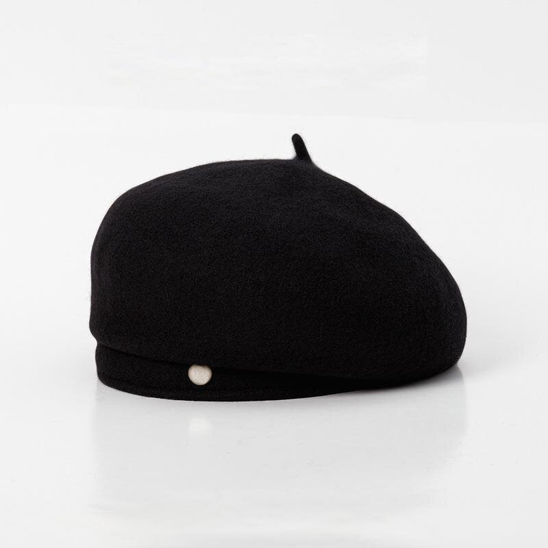 Wool Felt Beret Manufacturer - British Retro Art Solid Warm