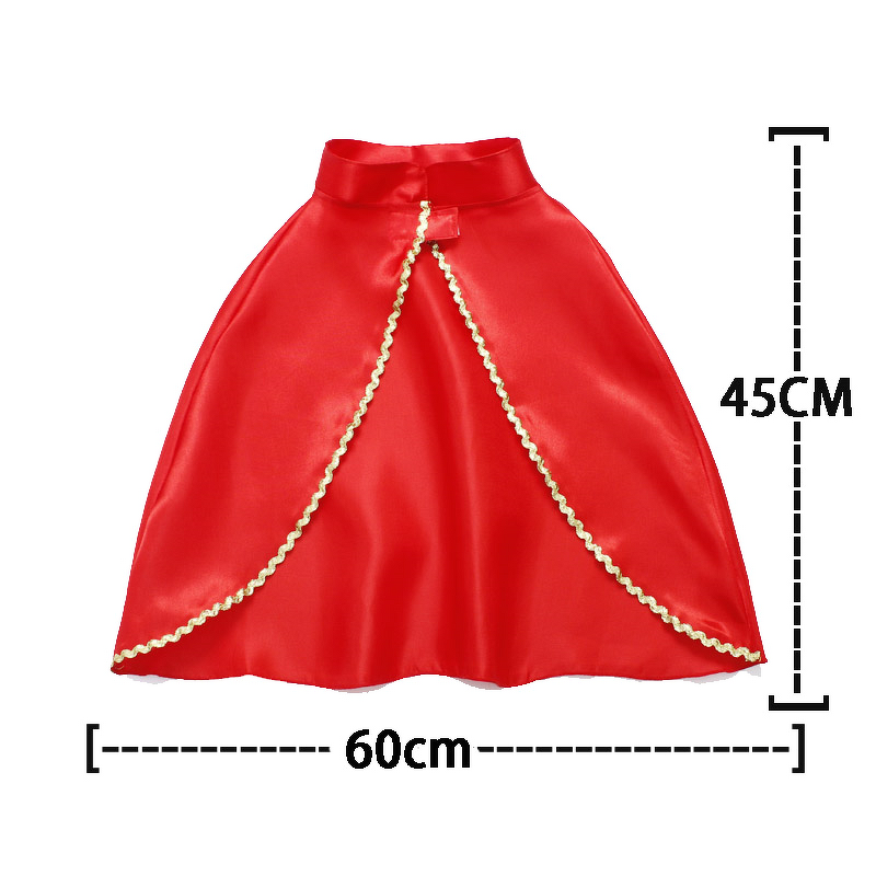 Superhero Cape Supplier - Kids Plain with Mask Double Side