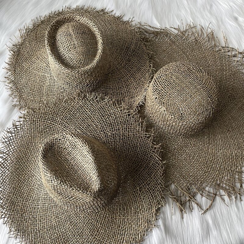 Straw Hat Manufacturer - Wholesale Hand-knitted Summer Salt