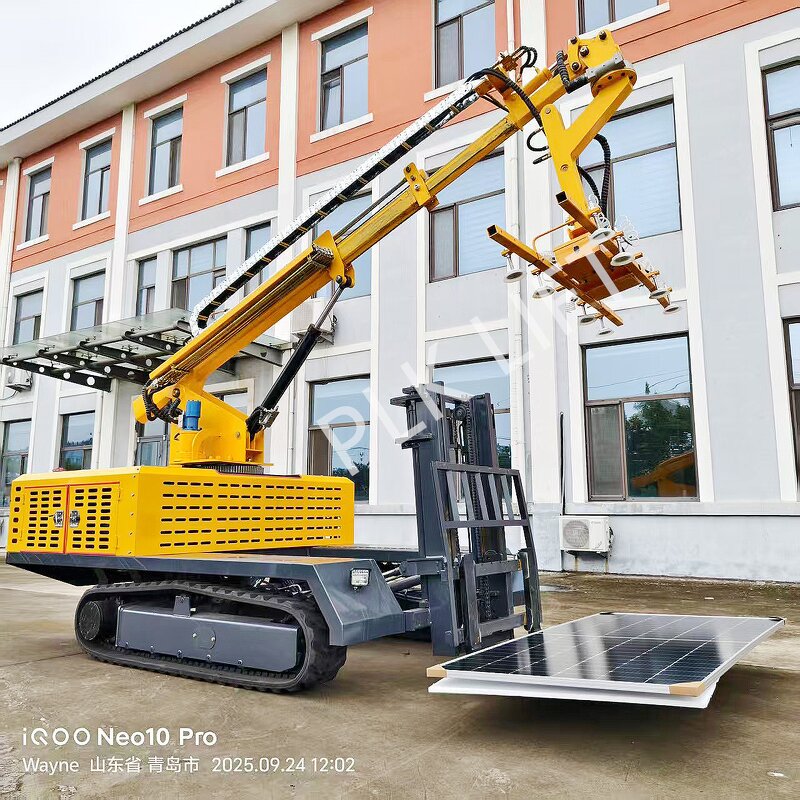 Crawler Lifter with Tray Supplier - Suction Cup Vacuum Robot for Panels