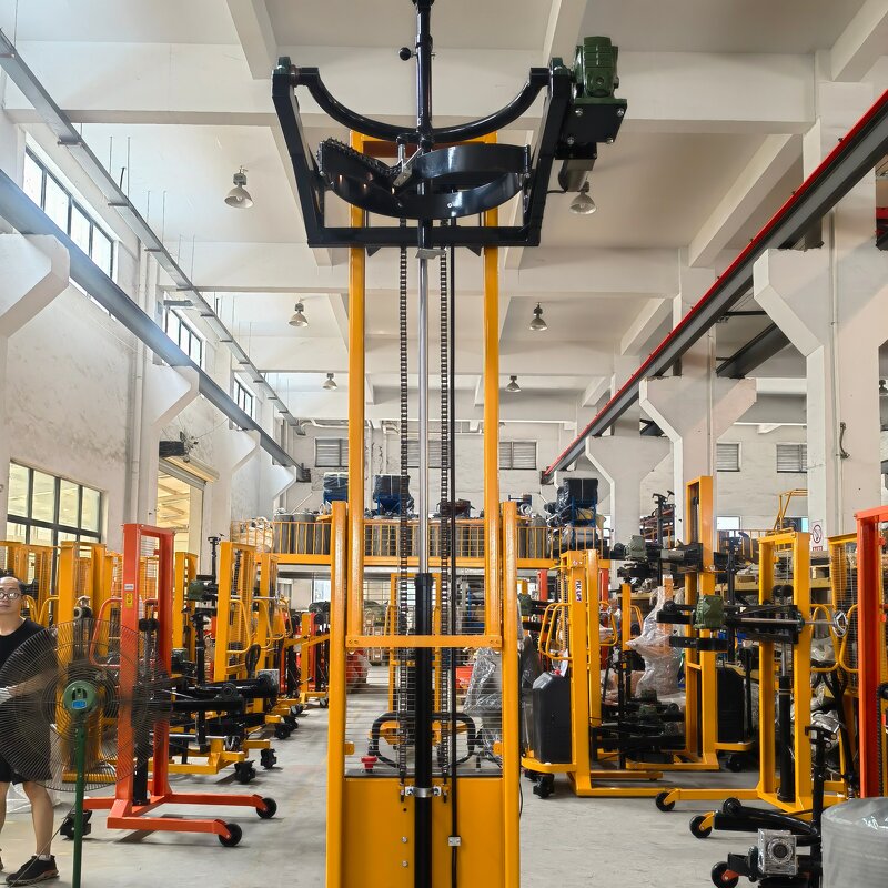 Electric Hydraulic Barrel Truck Manufacturer - Manual Move-around with Rotation