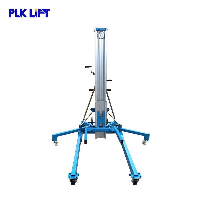 Park Fruit Lifter Manufacturer - Aluminum Alloy Manual Mobile Mast 3.5~7.9m