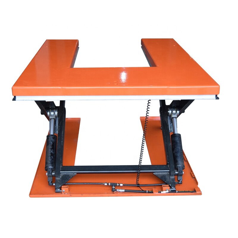 Low Profile Lift Table Factory - U Shape 1000kg Electric Factory Direct Sale