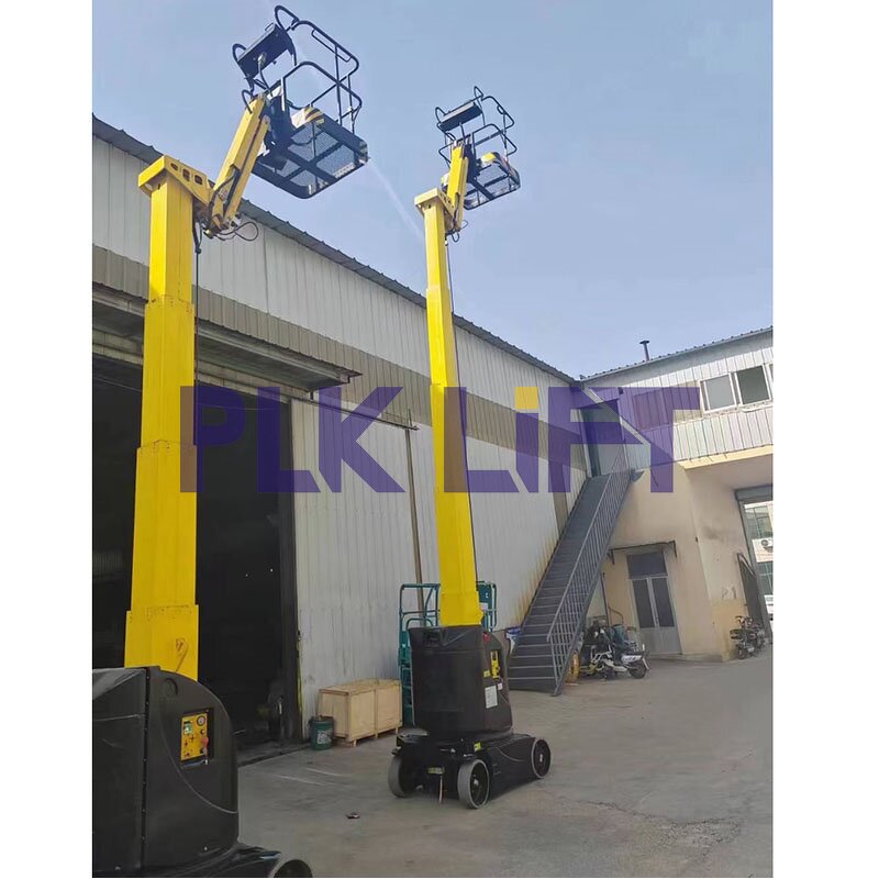 Mini Boom Lift Factory - Compact Mast for Indoor Use with CE