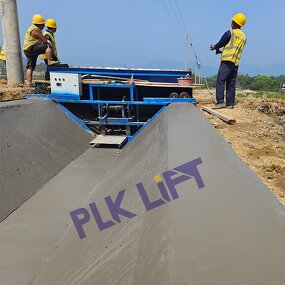 Agricultural Water Channel Machine Manufacturer - Earth Digging Concrete