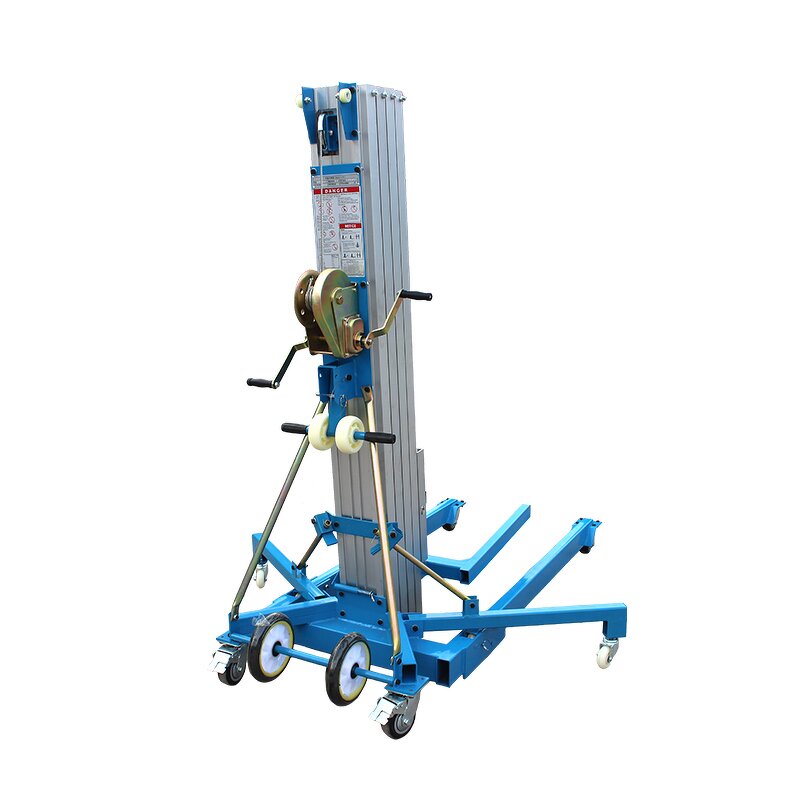 Portable Material Lift Factory - Aluminum Alloy Manual Brand Lift