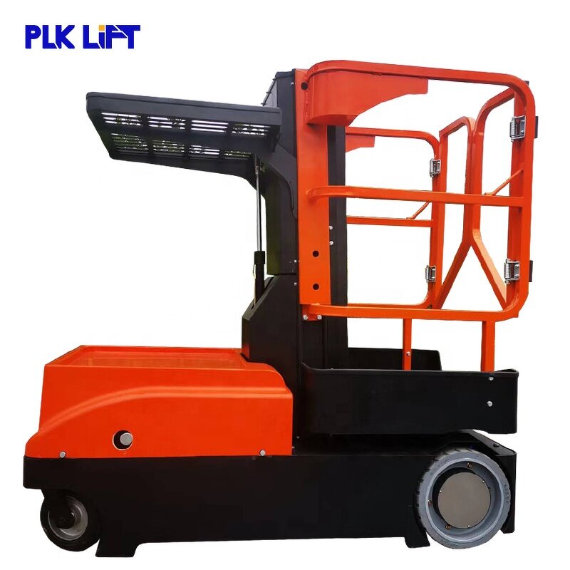 Automated Order Picker Manufacturer - Self-Propelled Electric Shelf Lift Cargo Tray