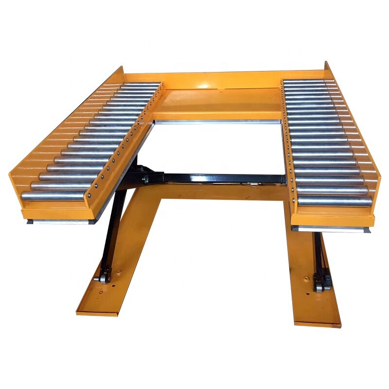 Hydraulic Pump Lift Table Supplier - U E Shape Electric Scissor Lift Platform