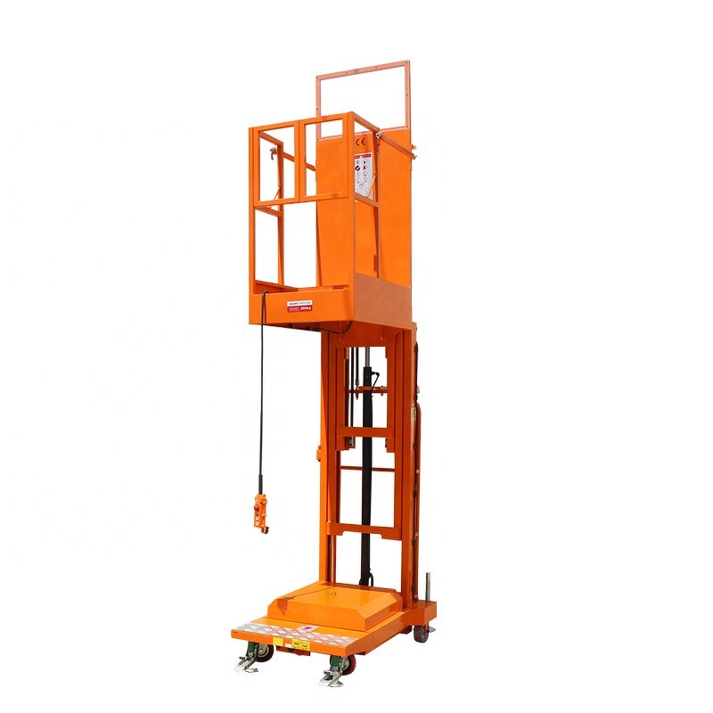 Semi Electric Order Picker Supplier - 2.7m for Warehouse Use