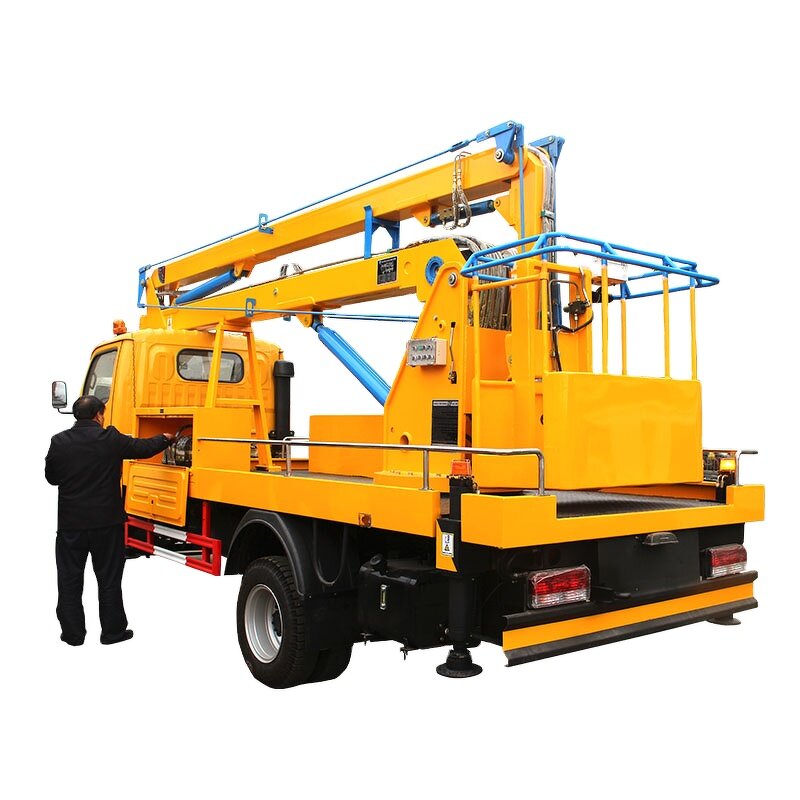 Mobile Truck Aerial Equipment Supplier - Tier 3 Carbon Emission Articulated Telescopic
