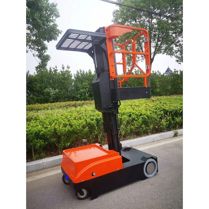 Automated Order Picker Manufacturer - Self-Propelled Electric Shelf Lift Cargo Tray