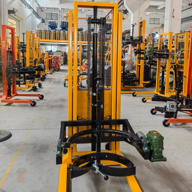 Electric Hydraulic Barrel Truck Manufacturer - Manual Move-around with Rotation