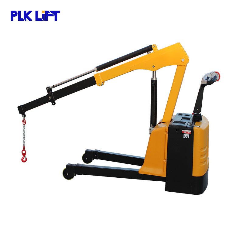 Mobile Trolley Hoist Manufacturer - 2600lbs Telescopic Jib Hydraulic for Marble