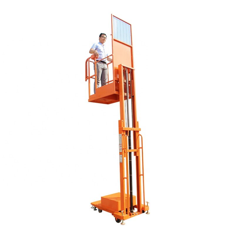 Semi Electric Order Picker Supplier - 2.7m for Warehouse Use