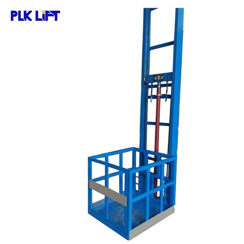 Industrial Hydraulic Cargo Lift Supplier - Vertical Guide Rail Good Elevator