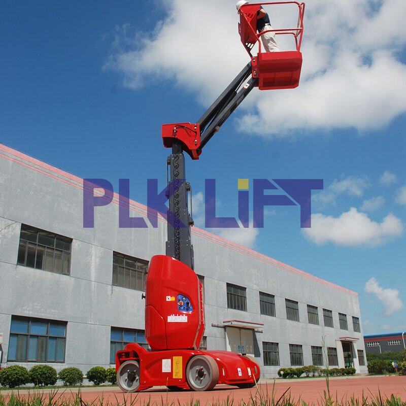 Mini Boom Lift Factory - Compact Mast for Indoor Use with CE