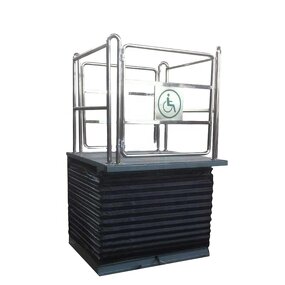 Hydraulic Wheelchair Lift Supplier - Scissor Type Disabled Platform Handicapped
