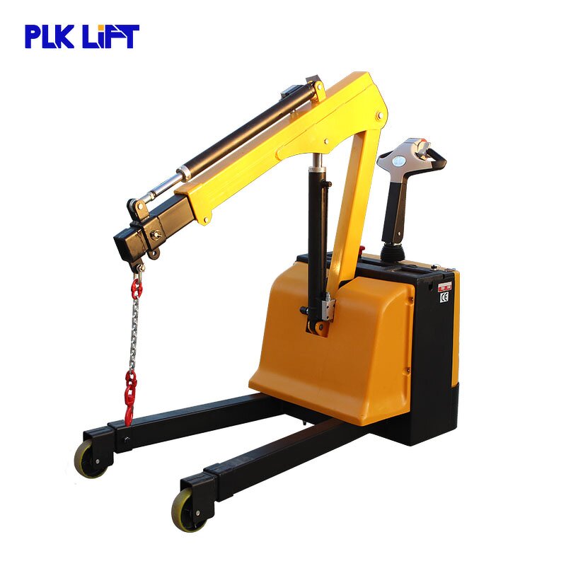 Battery Powered Floor Crane Supplier - 700kg Hydraulic Small Jib Crane