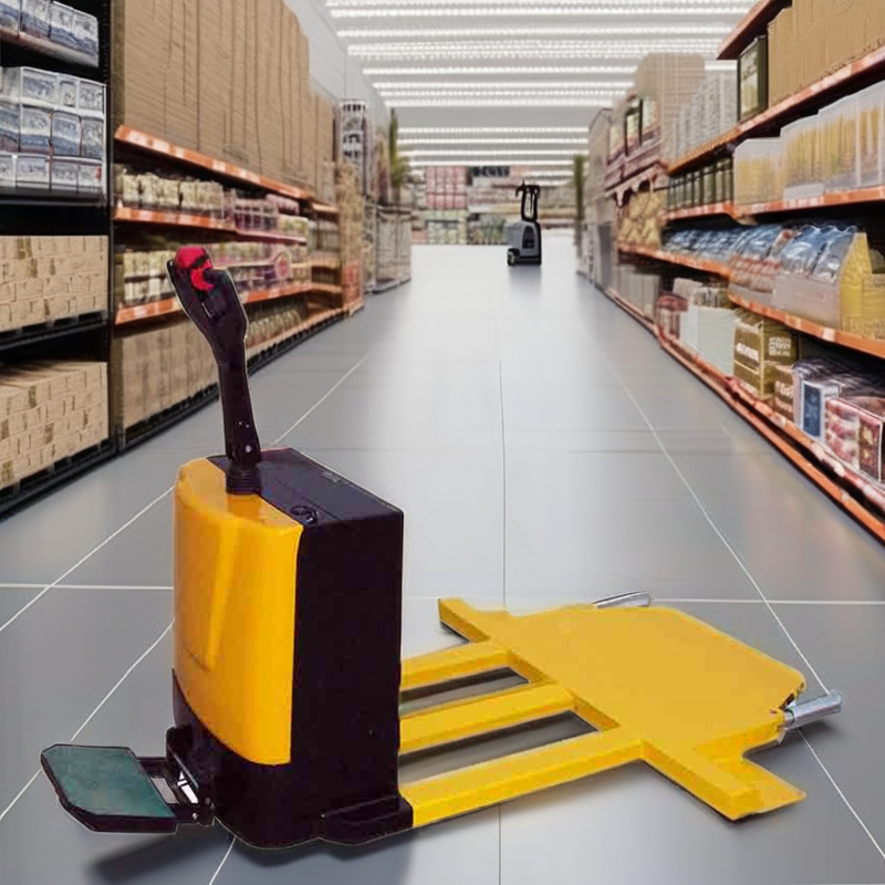 Hydraulic Car Mover Supplier - Trolley Stand-On Pump Motor Parking System