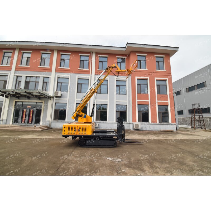 Hydraulic Crawler Installation Machine Factory - with Lift Tables for Photovoltaic Panels