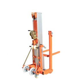 Warehouse Cargo Lift Supplier - 6.5m Aluminum Alloy Manual Material Lift