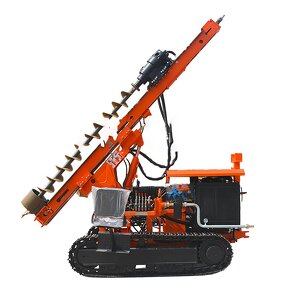 Efficient Hydraulic Pile Driver Factory - with Quick Helical Installation Motor Gearbox