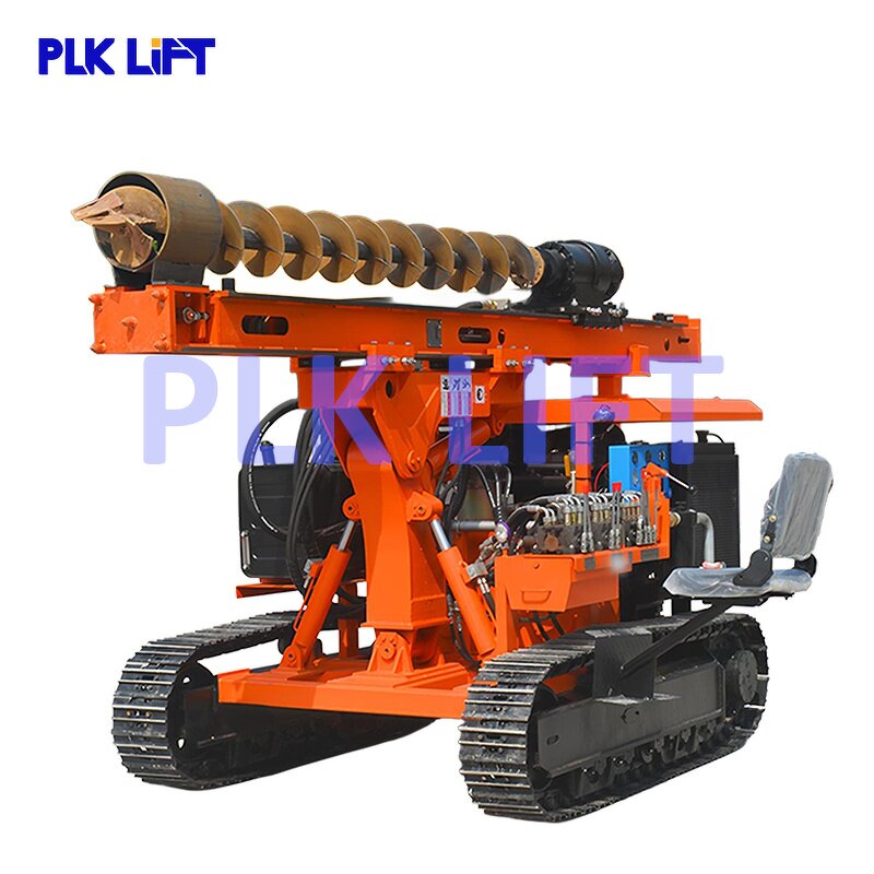 Efficient Hydraulic Pile Driver Factory - with Quick Helical Installation Motor Gearbox