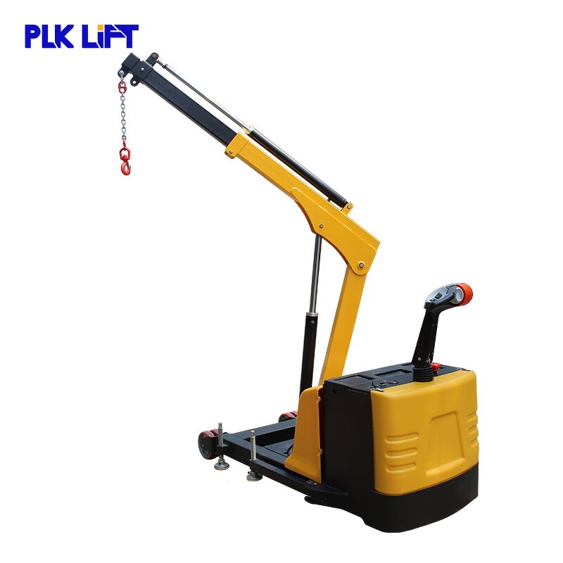 Battery Powered Floor Crane Supplier - 700kg Hydraulic Small Jib Crane
