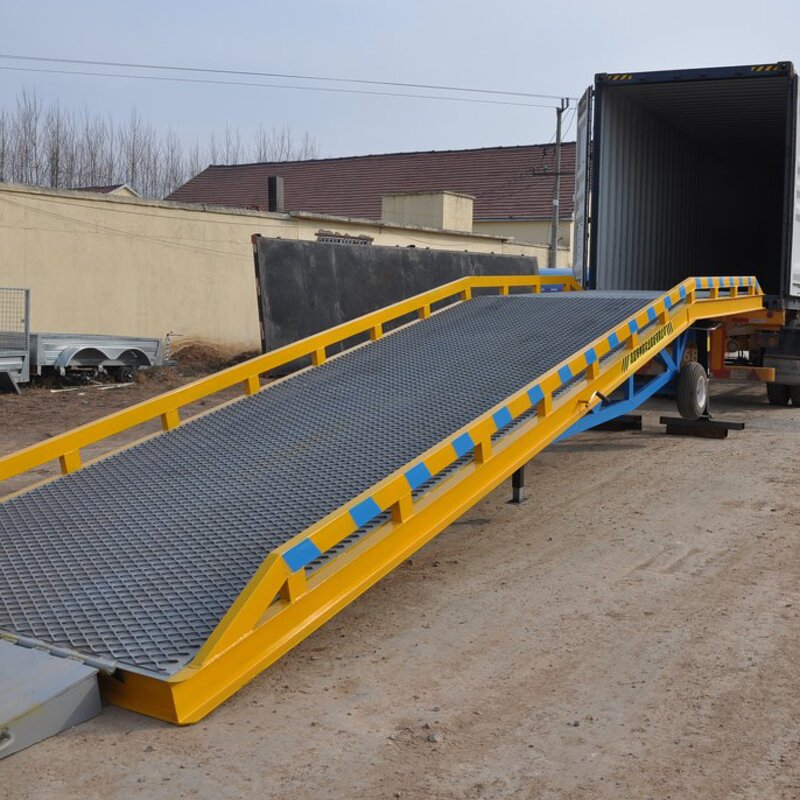Hydraulic Adjustable Dock Ramp Factory - Slope Height for Container Truck