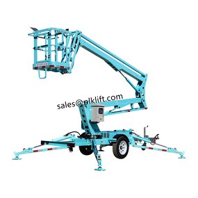 Compact Cherry Picker Supplier - 10m Diesel Boom Lift for Warehouse Decoration