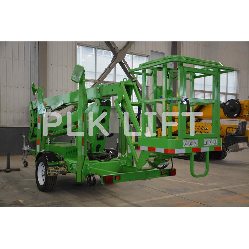 Towable Spider Lift Manufacturer - 50FT Boom Lift with Rotating Platform