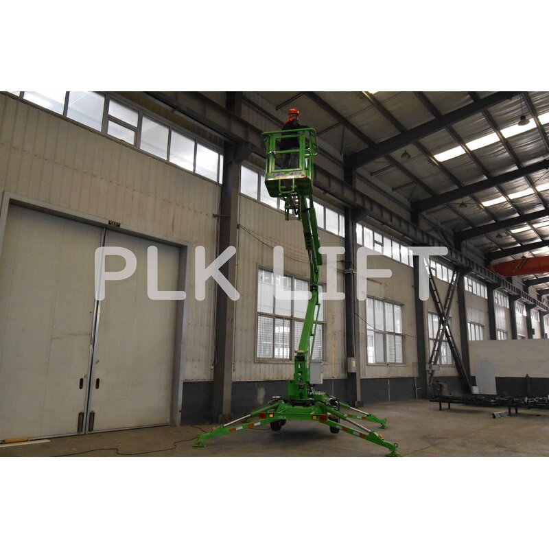 Compact Cherry Picker Supplier - 10m Diesel Boom Lift for Warehouse Decoration
