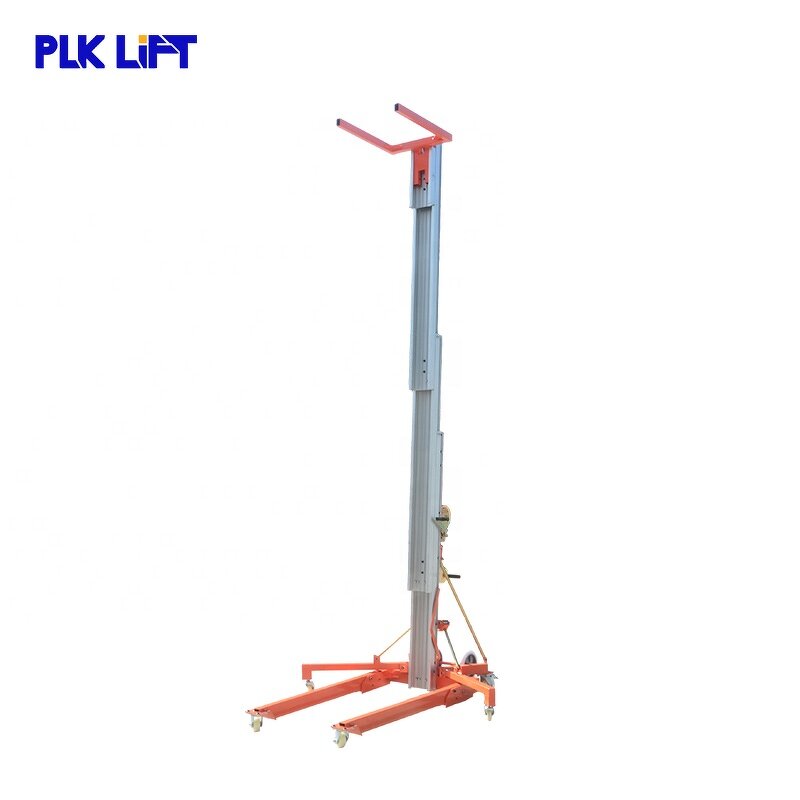 Manual Aluminum Lift Supplier - 3.5m 7.9m Materials Handling Man Lift