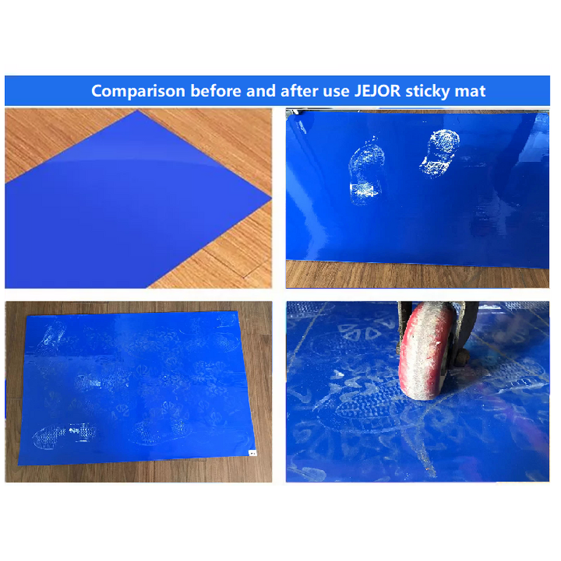 ESD Cleanroom Sticky Mat Manufacturer - JEJOR Dust Removal 24x36