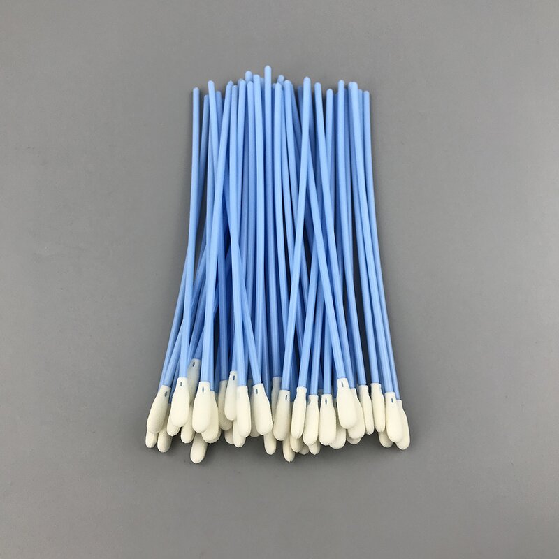 Cleanroom Foam Tipped Swab Manufacturer - 100pcs 6inch Handle
