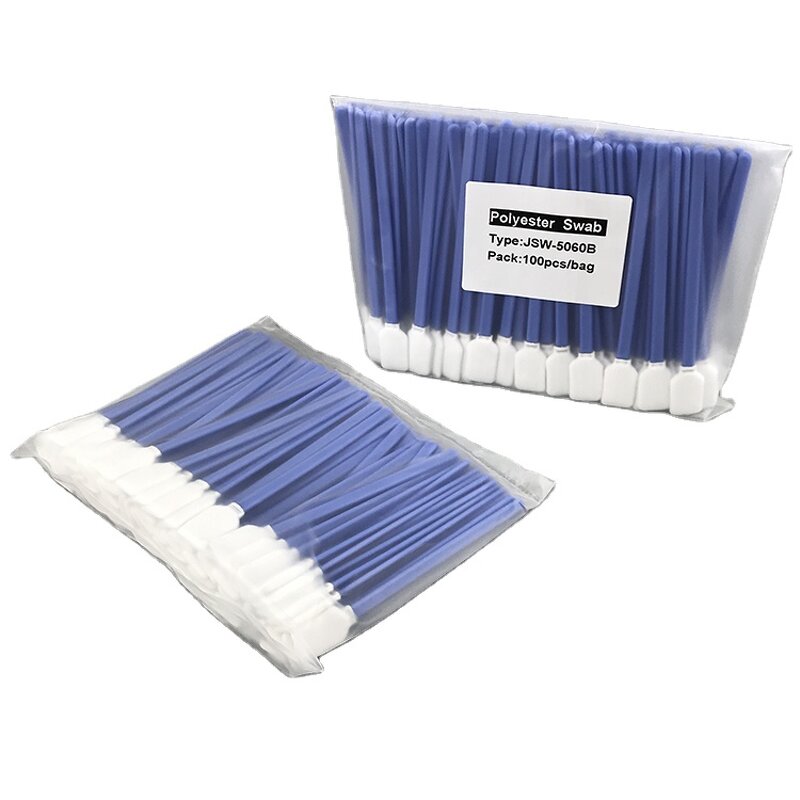 Cleanroom Polyester Swabs Supplier - Printhead 50pcs Rectangular