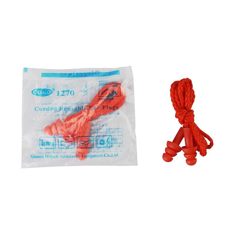 Industrial Earplugs with Cord Manufacturer - 1510mm Safety