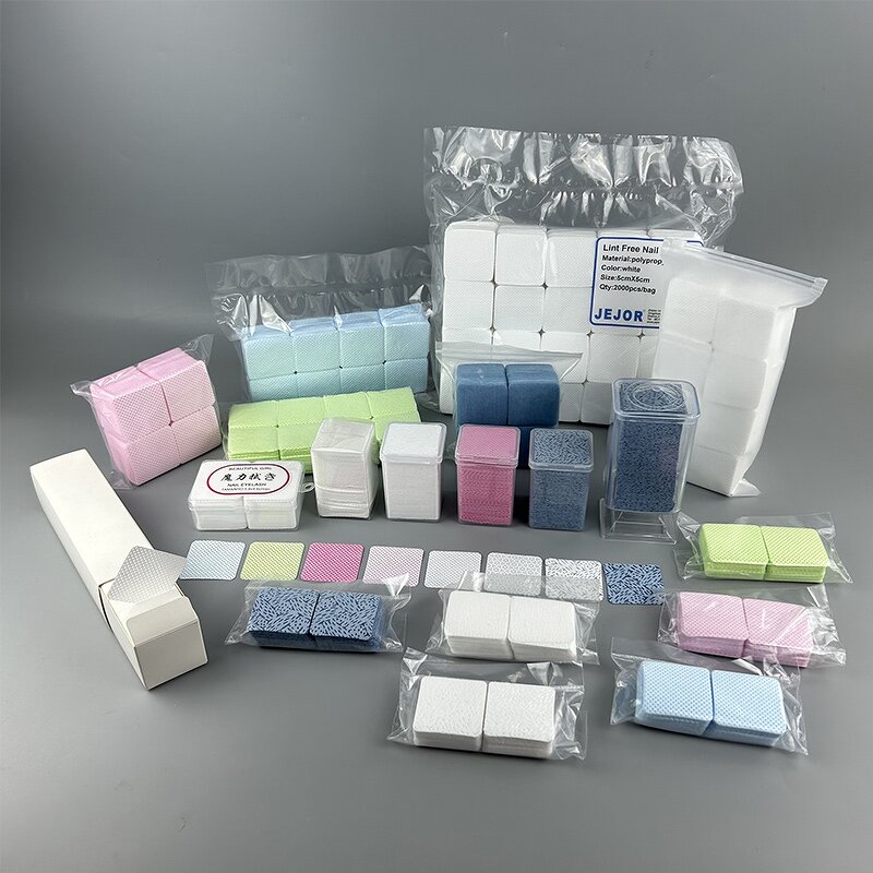 Nail Polish Remover Wipes Supplier - JEJOR 100pcs Nonwoven